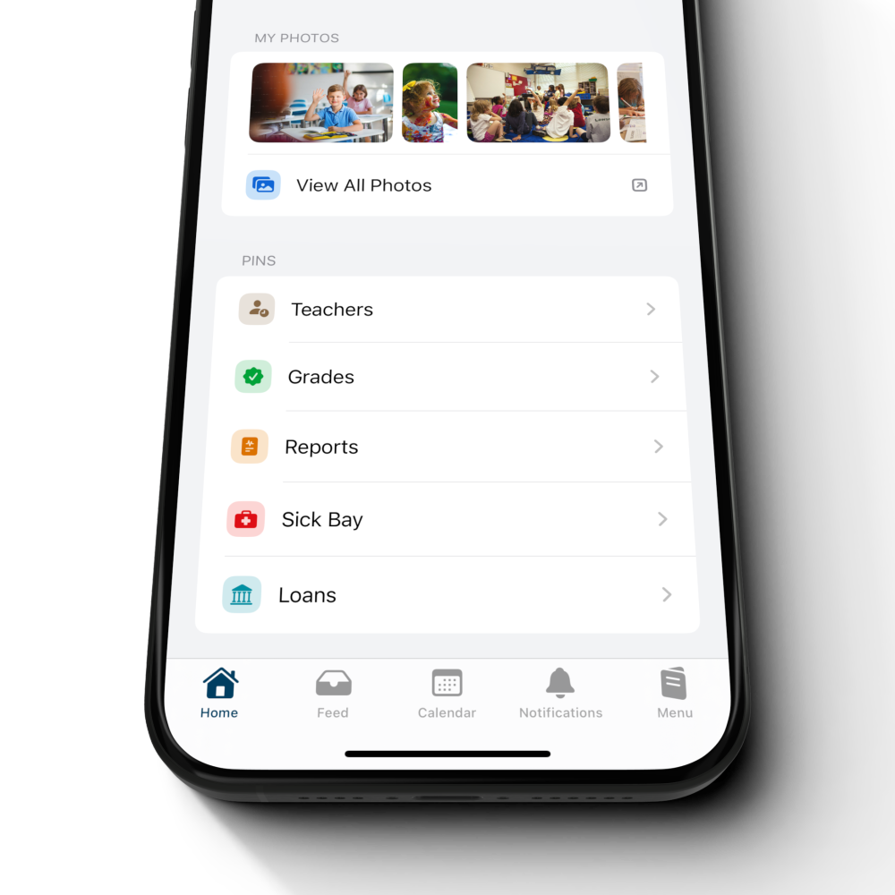 Student profile view